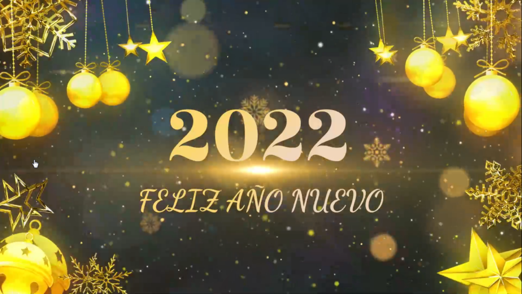 FELICITACION AÑO NUEVO 2022