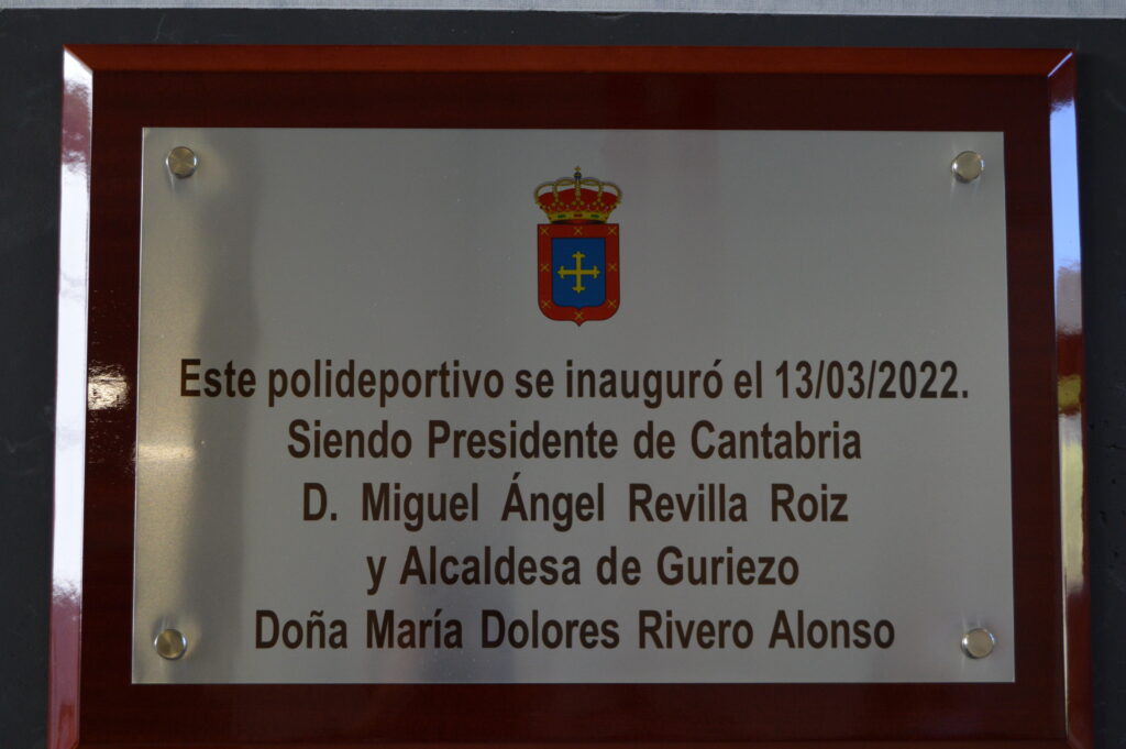 2022. INAUGURACIÓN POLIDEPORTIVO DE GURIEZO.